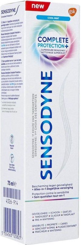 Sensodyne Complete Protection Tandpasta - Natuurlijke Bouwstenen - 75ml