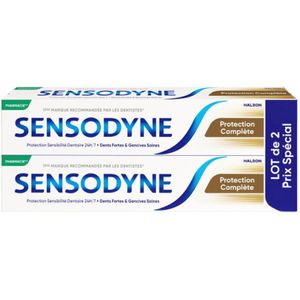 Sensodyne - Volledige Bescherming - Tandpasta - 2 x 75 ml