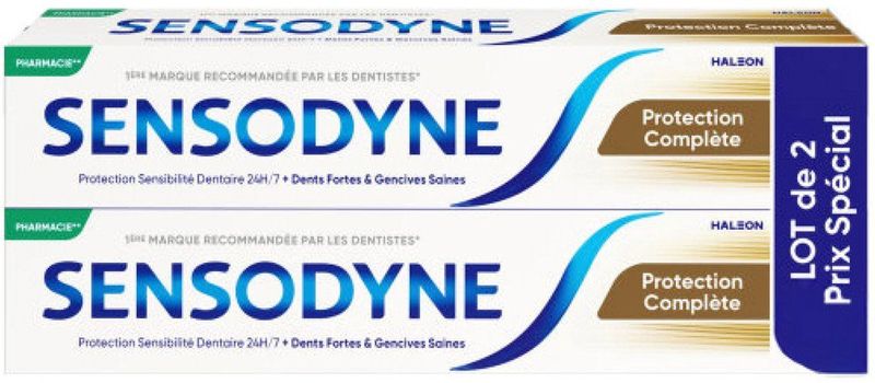 Sensodyne - Volledige Bescherming - Tandpasta - 2 x 75 ml