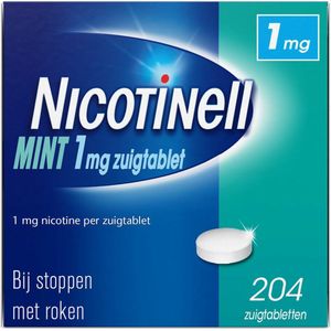 Nicotinell Zuigtabletten - Mint - 1 mg