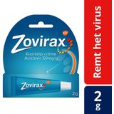 Zovirax Koortslipcrème Aciclovir 50 mg/g - 2 gram