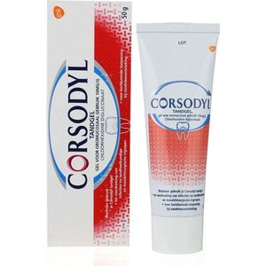 Corsodyl Tandgel - 50 gram