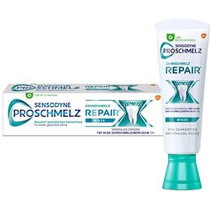 Sensodyne ProSchmelz Repair Tandpasta, met fluoride, herstelt door zuren verzwakt tandglazuur, 1 x 75 ml
