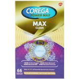 corega double power reinigingstabletten 66st