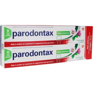 Parodontax - Tandpasta - Munt en Melisse - 2 x 75 ml