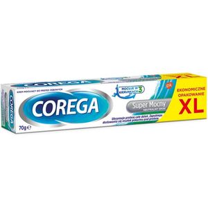 Corega - Extra Strong No Flavour - Fixatiecrème voor Tandprothesen - 70 g