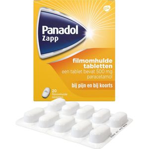 Panadol Zapp 500mg - 1 x 20 tabletten
