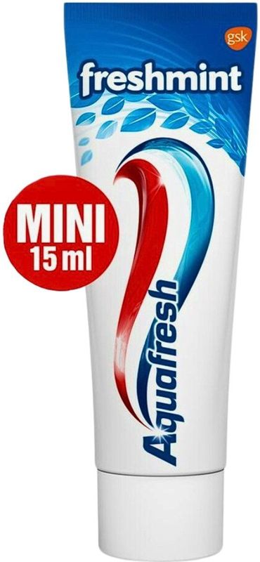 Aquafresh - Tandpasta - Freshmint 3-in-1 - 15 ml