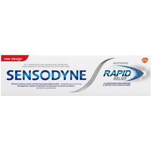 Sensodyne Tandpasta Rapid Relief Whitening 75 ml