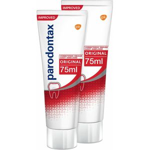 Parodontax Original - Tandpasta - tegen bloedend tandvlees - 2x75 ml