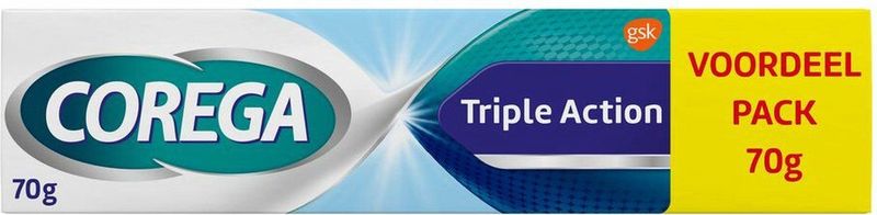 Corega Kleefcrème Triple Action - 70 gram