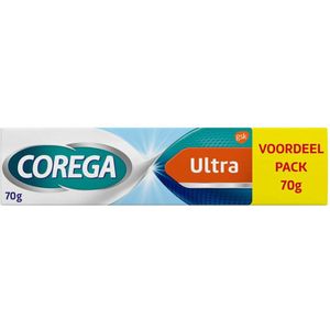 Corega Kleefcrème Ultra Kunstgebitverzorging 70 gr