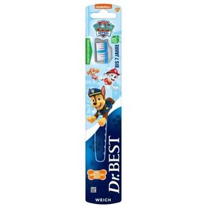 Dr.BEST Paw Patrol tandenborstel, zacht (1 stuk), zachte borstelharen en kindvriendelijke handgreep