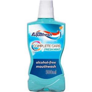 Aquafresh Mondwater Complete Care Fresh Mint 500 ml