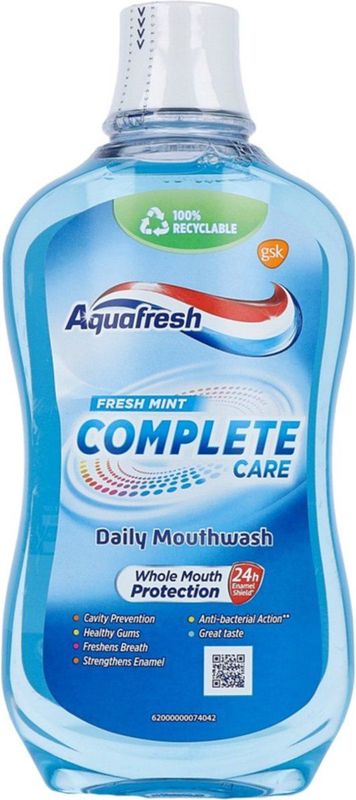 Aquafresh - Mondwater All In One - 500ml - Voor Gezond Tandvlees