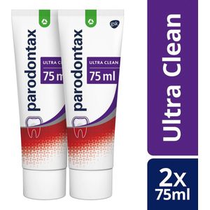 Parodontax Ultra Clean dagelijkse tandpasta tegen bloedend tandvlees 2x75 ml
