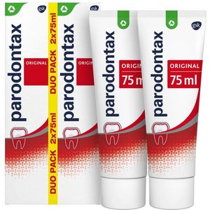 Parodontax Original dagelijkse tandpasta tegen bloedend tandvlees 2x75 ml