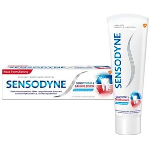 Sensodyne Gevoeligheid & tandvlees tandpasta, 75 ml, tandpasta voor verbeterde gezondheid van het tandvlees en vermindering van de pijngevoeligheid