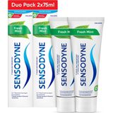 Sensodyne Fresh Mint Duo Pack 2 x 75 ml