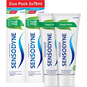 Sensodyne Fresh Mint Duo Pack 2 x 75 ml