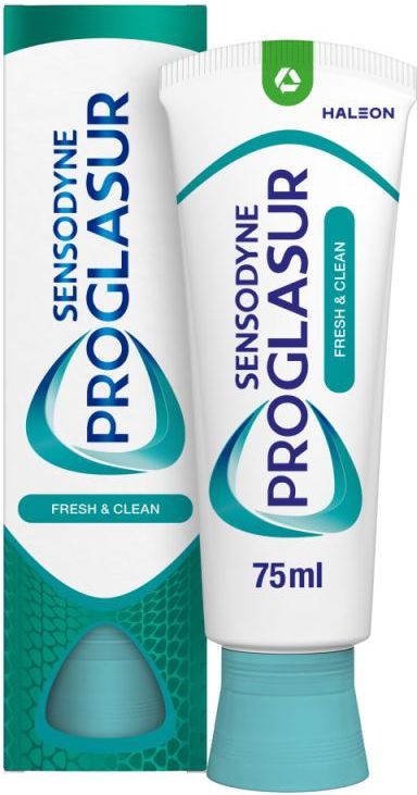 Sensodyne - Proglasur - Tandpasta - Fresh & Clean - 75ml