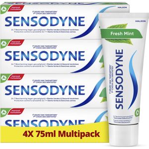 Sensodyne - Fresh Mint - Tandpasta - Klinisch Bewezen Bescherming bij Gevoelige Tanden