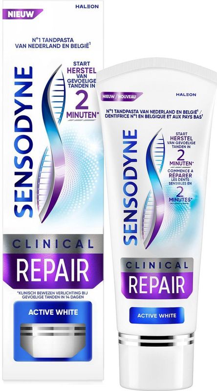 Sensodyne Clinical Repair - Active White - Tandpasta 75ml