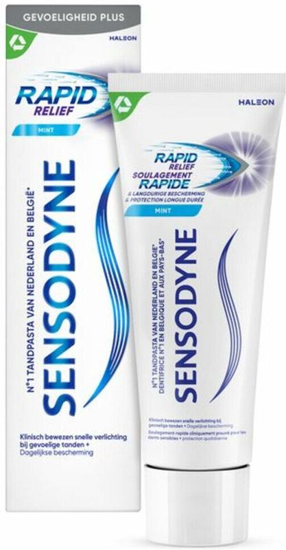 Sensodyne - Rapid Relief - Tandpasta - Mint - 75 ml