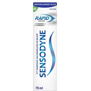 Sensodyne - Rapid Relief Whitening - Tandpasta - 75 ml