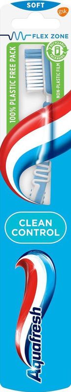 Aquafresh Tandenborstel Clean Control Soft