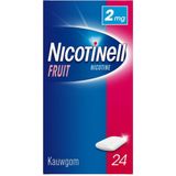 Nicotinell Kauwgom Fruit 2mg - 1 x 24 stuks