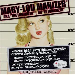 theBalm Mary-Lou Manizer, honingkleurige Luminizer, markeerstift, 9,6 g