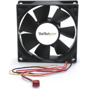 StarTech.com 80x25mm Ventilator voor Computerbehuizing met Dubbele Kogellagers en TX3 Connector - Case Fan