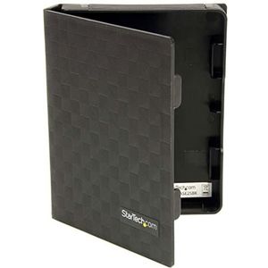 StarTech.com 2,5 inch antistatische harde schijf opbergbox/beschermende behuizing, HDD-beschermhoes 2,5 inch (6,4 cm), zwart, verpakking van 3