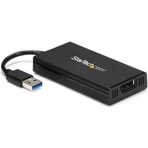 StarTech.com USB 3.0 naar DisplayPort 4K multi-monitor video-adapter - DisplayLink gecertificeerde externe grafische kaart - Ultra HD 4K (USB32DP4K)
