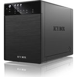 ICY BOX IB-3640SU3-1 - Harde Schijf Behuizing - 3.5 Inch - USB 3.2 Gen 1 - eSATA