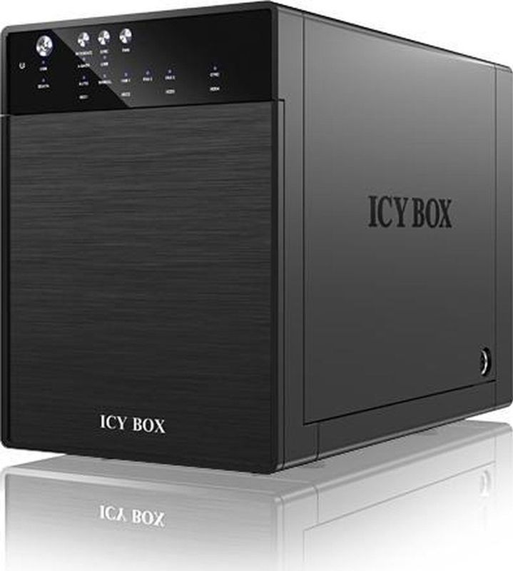 ICY BOX IB-3640SU3-1 - Harde Schijf Behuizing - 3.5 Inch - USB 3.2 Gen 1 - eSATA
