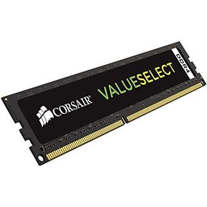 Corsair CMV4GX4M1A2133C15 Value Select 4GB (1x4GB) DDR4 2133Mhz CL15 Desktopgeheugen zwart