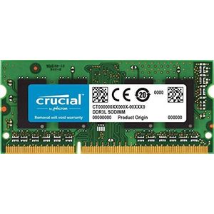 Crucial CT4G3S186DJM 4GB (DDR3/DDR3L, 1866 MT/s, PC3-14900, SODIMM, 204 pin) Geheugen voor Mac