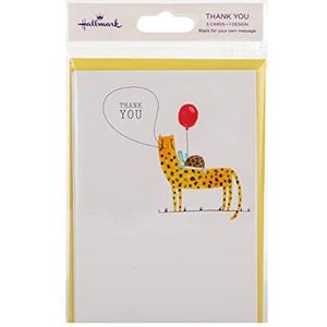 Hallmark 5 stuks bedankkaarten - 1 schattig diermotief