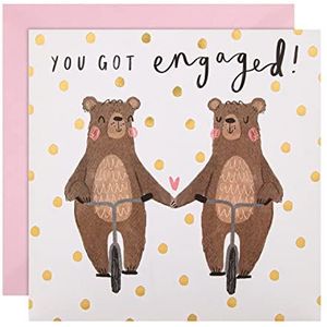 Hallmark Verlovingskaart, modern en schattig design