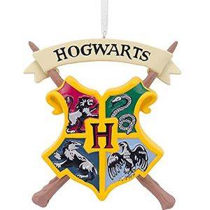 Hallmark Harry Potter kerstdecoratie met Hogwarts wapen