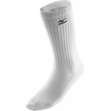 Mizuno - Volley - Sokken - Wit - 62% Katoen, 17% Nylon, 15% Rubber, 6% Spandex