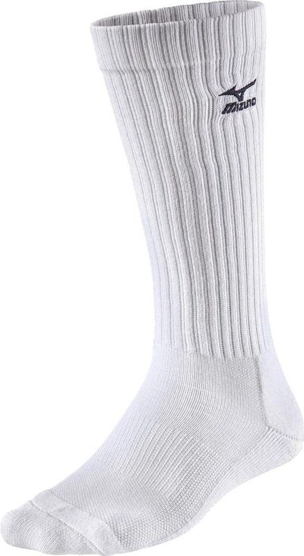 Mizuno - High Sports Socks - Zwart - Katoen/Nylon/Rubber/Polyurethaan
