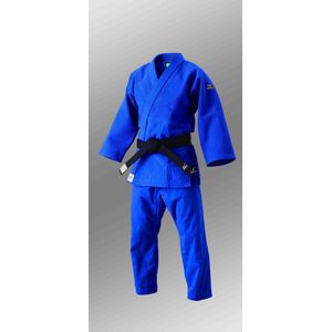 Mizuno - Yusho IJF - Judopak - Blauw - IJF-goedgekeurd - 80% Katoen - 20% Polyester