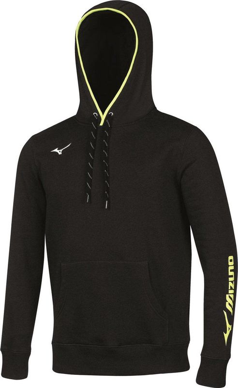 Mizuno - Team - Sweater - Zwart - 100% Polyester