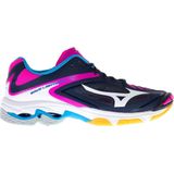 Mizuno Wave Lightning Z3  Sportschoenen - Maat 44 - Vrouwen - donker blauw/roze/wit