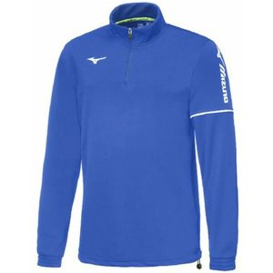 Mizuno - Team Sendai - Sweatshirt - Zwart/Navy Blauw - Voor Voetbal
