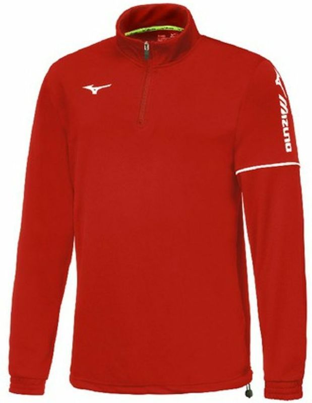 Mizuno - Team Sendai - Sweatshirt - Voor Mannen - Ritshals - Voetbal