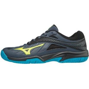 Mizuno Lightning Star Z4 Jr grijs blauw volleybalschoenen kids